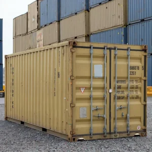 Used 40ft Steel Dry Cargo Container with Door 20ft/40ft Capacity for Warehouse Storage and Sea Transport