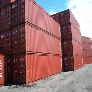 Used Dry High Cube 40ft 40HC Steel Shipping Container Double Doors Open Side Cargo CIMIC for Sale