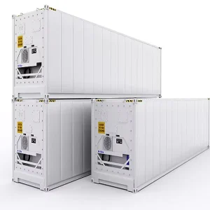 40ft High Cube Reefer Container ISO Certified Energy Efficient Temperature Controlled for Cold Chain Cargo Transport