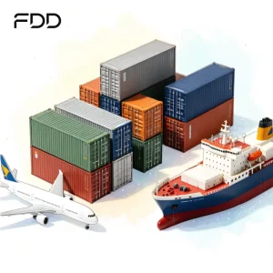 Used International Cargo Forwarder 40ft 40HQ Steel Dry Container Shipping Agent Customized Logistics Solutions 68CBM Capacity