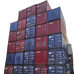 Used TRUSUS Dry Shipping Containers 40ft High Cube Steel Sea Freight Storage Container Sale Cargo Worthy Durable