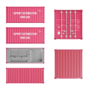 Utility Customized Logo Colorful Multi Function Simulation Storage Container Model for Business Gift