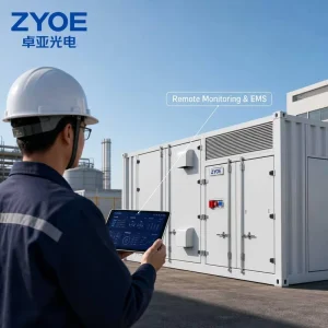 Utility Scale 1.2MWh BESS Container LiFePO4 Battery Storage for Renewable Energy Power Plant