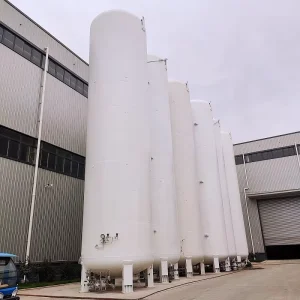 Vacuum Insulated Liquid Nitrogen Storage Tank Container