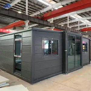 Various Sizes Double-Wing Foldable Expandable Container House Steel Structure Modular Expandable House for Living