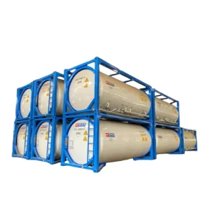 Versatile 20ft Tank Container with Q345R Construction and PE PTFE Lining