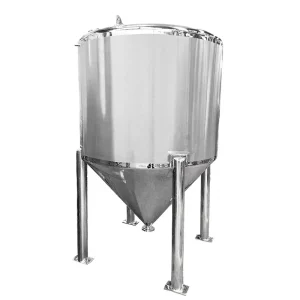 Vertical Stainless Steel Storage Tank 1000L 3000L 5000L for Food Processing Plant