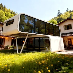 Villa Prefab Modular apple Cabin for Hotel Modular Container House Portable Cabin with Kitchen for Unused Land Sleeping Pod