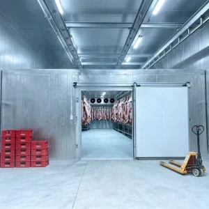 Walk-in Chiller Cold Room with Meat Rail for Meat Processing Cold Chain Storage
