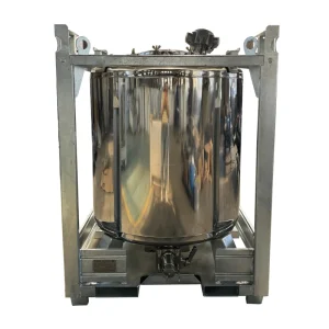 Wanlong Food Grade Chemical Oil Storage IBC Tanks Stainless Steel 500-3000L Capacity Eco-Friendly