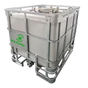 Wanlong High Quality Food Grade for Certificated Stainless Steel IBC Tank 500L