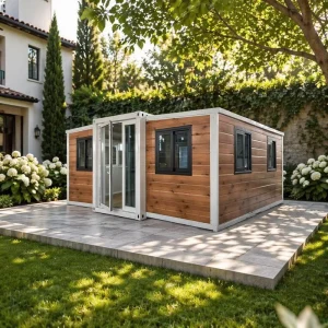 Warehouse Prefabricated House Mobile Toilet Garden House Hotels Resorts Container House