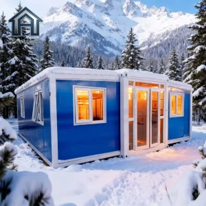 Waterproof 40Ft 30Ft 20Ft Prefabricated Portable Expandable Container House Kitchen Prefab Shipping Home Casas Prefabricadas