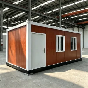 Waterproof Breathable Container House with Modern Design for Outdoor Warehouse Shop Hospital Use