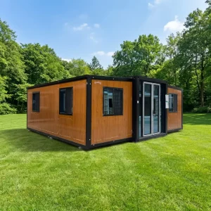 Waterproof Container House 20FT Expandable Mobile Home Caravan Portable Houses 2 Bedrooms 4 Bedroom Container House