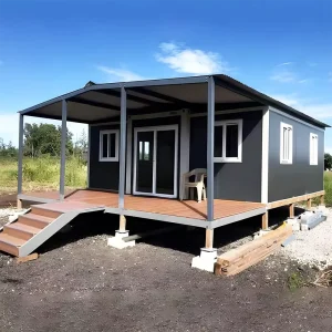 Waterproof Container House 40FT Expandable Mobile Home Caravan Portable Houses 2 Bedrooms 4 Bedroom Container House
