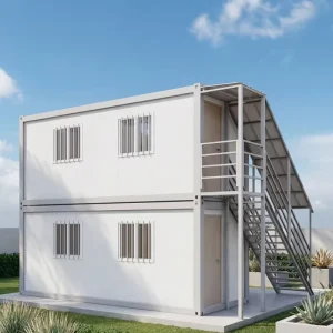 Waterproof Detachable Container House 20ft Flat Pack Modular Prefabricated Building for Office Living Accommodation