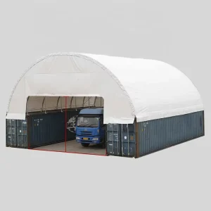 Waterproof Dome Industrial Shipping Container Shelter Cover Heavy Duty PVC for Outdoor Storage