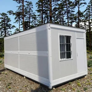 Waterproof Foldable Outdoor Rectangular Container House, Breathable