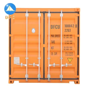 Waterproof Secure Locking System ISO Certified 20 Feet Seaworthy Metal Shipping Container 33CUM Capacity