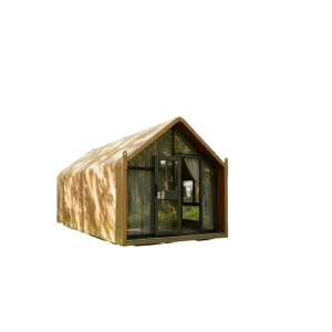 Waterproof Solar Powered Hurricane Rated Steel Tiny House Prefab Modular Home Contemporary Design Maximum Thermal