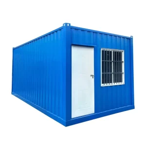 Waterproof Soundproof Portable Prefab Flat Pack Container House with Sandwich Panel Modern Design 20ft Residential Modular Home