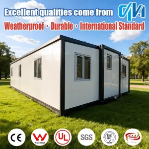 Waterproof Tiny 20Ft 40Ft Expandable Container Prefabricated House Shipping Prefab Bathroom Home Construction Real Estate