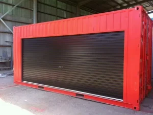 Weatherproof 20ft & 40ft Side Opening Self Storage Container High Cube Dry Container with Shutter Doors
