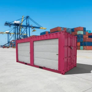 Weatherproof 20ft & 40ft Side Opening Self Storage Container High Cube Dry Container with Shutter Doors