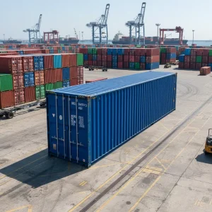 Weatherproof Anti Corrosion 40 High Cube New Sea Shipping Container for Sell