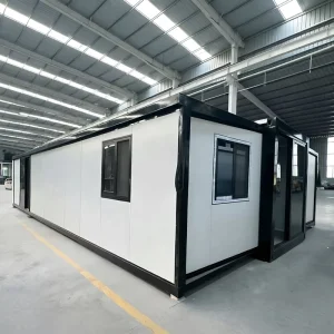 Weatherproof Design Portable Expandable Mobile Home Prefabricated Container House for Hotel or Villa Application