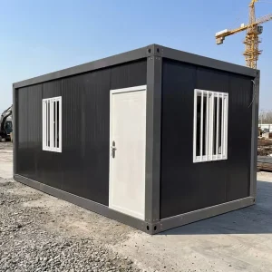 Weatherproof Foldable High Strength Prefab Container Cabin Portable Modular Unit for Mining Camp Staff Dorm & Site Office