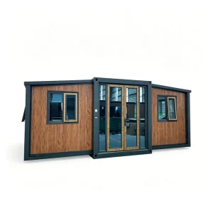 Weatherproof Prefab Houses Office Villa Folding Expandable Container House 20 Ft Expandable Home Flat Top Expandable Container