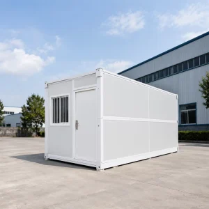 Windproof Waterproof Quick Install Insulated Anti-Corrosion for Worker Dormitory Construction Camp Foldable Container House