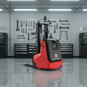 XSC151 XSC201 Premium Electric Counterbalance Stacker AGV 1500kg 2000kg Load Capacity Laser SLAM Navigation