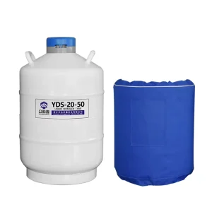 YDS 20 50 Industrial Grade Liquid Nitrogen Tank with Aluminum Alloy Material for Biological Sample Storage