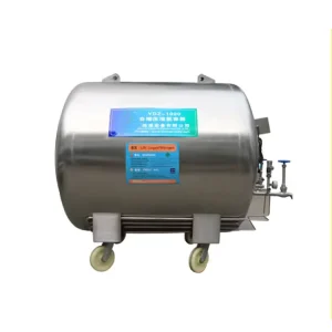 YDZ-1000 1000L Self Pressurized Liquid Nitrogen Storage Tank Q345R Steel Cryogenic Container