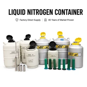 YUXIN AVIATION Transport Liquid Nitrogen Container 40 Years Exp Anti-shock Aviation Aluminum High Vacuum Cryogenic Dewar Tank