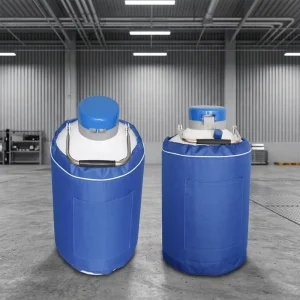 Yds-10L Liquid Nitrogen Container Tank Small Capacity Aluminum Dewar Semen Container