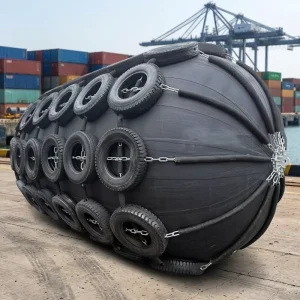 Yokohama Fender Natural Rubber Pneumatic Marine Fender for Ship Docking Protection