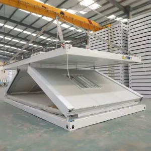 Z Type Folding Container House Prefab Modular Mobile Quick Assembly Flat Pack Portable Home for Office Building School Hotel