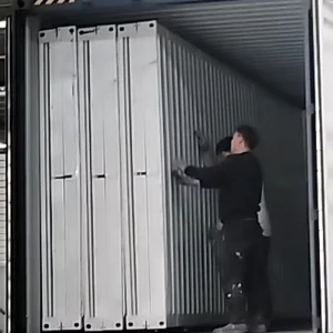 Z X Folding Container House Prefabricated House Outdoor Project Mobile Foldable House Office Modular Container House Building