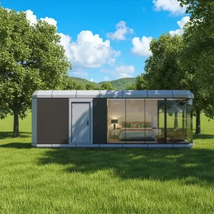 Z5 Sandwich Panel House for House Use Solar Powered Ultra Sensitive Force Detection Technology