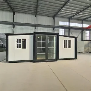 Zero-maintenance Steel Wooden Frame Expandable Breathable Contemporary Modular Container House 10ft 2-3 Bedrooms Integrated