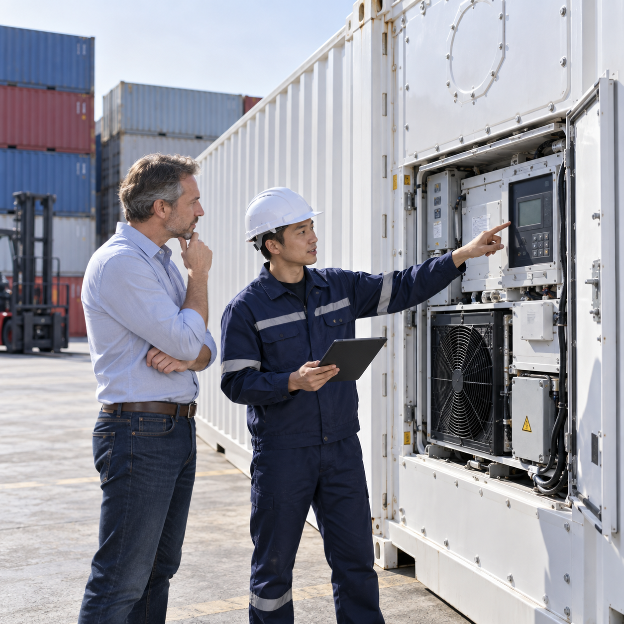 China Loong Container quality inspection